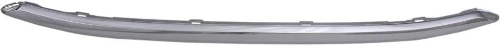 Front Bumper Grille Molding Chrome Plastic for 2016-2017 Honda Accord