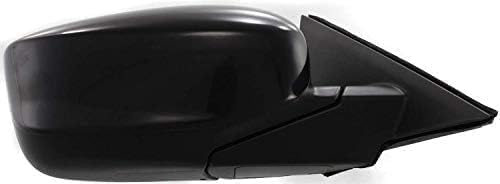 Set of 2 Front Power Mirrors Manual Folding Non-heated Primed Left Driver & Right Passenger Side for 2008-2012 Honda Accord