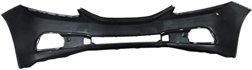 Front Primed Bumper Cover, Sedan for For 2013-2015 Honda Civic
