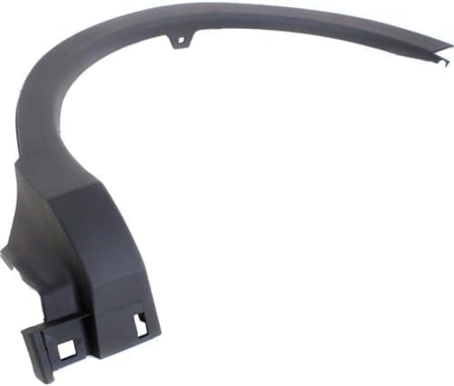 Rear, Driver Side Fender Trim, Textured Black For 2013-2015 Toyota RAV4
