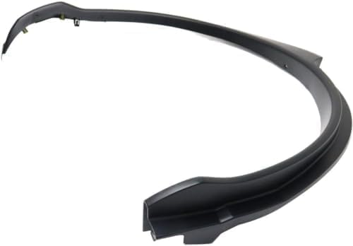 Rear, Passenger Side, Rear Section Fender Trim, Textured Black For 2012-2016 Honda CR-V