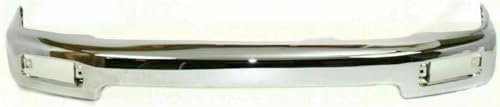 5-Piece Front Bumper Kit: Chrome Bumper Steel, Primed Lower Valance, Brackets, Signal Lamps & Fillers (Left & Right) for 2000-2006 Toyota Tundra