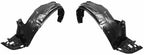 3-Piece Front Splash Shield Kit: Engine Splash Shield & Fender Liner (Left & Right) for 2005-2007 Honda Odyssey