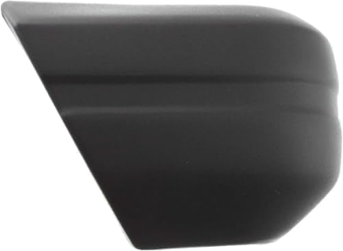 Front Bumper End Caps Textured Plastic Right Passenger & Left Driver Side for 1984-1996 Jeep Cherokee, 1986-1990 Comanche & More