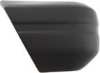 Front Bumper End Caps Textured Plastic Right Passenger & Left Driver Side for 1984-1996 Jeep Cherokee, 1986-1990 Comanche & More