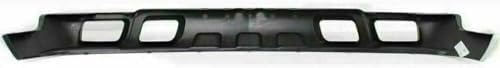 4-Piece Front Bumper Kit: Chrome Bumper Steel, Upper Cover, Lower Valance & Textured Extension for 2002-2006 Chevrolet Avalanche 1500, 2003-2007 Silverado 1500 & More