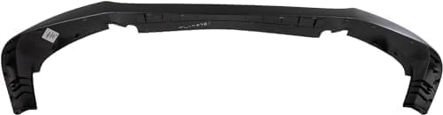 Front, Upper Bumper Cover, Textured, Without Parking Aid Sensor Holes, Without Fog Light Holes For 2003-2014 Chevy Express 1500 & 2003-2023 2500 3500 GMC Savana