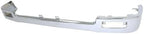 2-Piece Front Bumper Kit: Bumper Chrome Face Bar & Primed Lower Valance Panel Steel for 1992-1995 Toyota Pickup