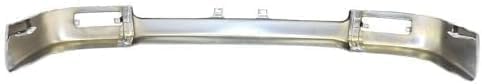 2-Piece Front Bumper Kit: Bumper Chrome Face Bar & Primed Lower Valance Panel Steel for 1992-1995 Toyota Pickup