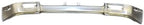 2-Piece Front Bumper Kit: Bumper Chrome Face Bar & Primed Lower Valance Panel Steel for 1992-1995 Toyota Pickup