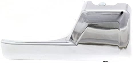 Set of 2 Front Interior Door Handle Chrome Left Driver & Right Passenger Side, without Door Lock Hole for 2007-2011 Ford Edge & 2007-2011 Lincoln MKX