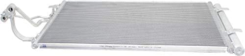 Front A/C Condenser Aluminum Core for 2014-2017 Hyundai Elantra, 2015-2018 Kia Forte & More
