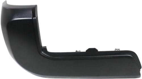 Rear, Driver Side Bumper End, Paint to Match, End Cap, Without Park Assist Sensor Holes, (Exc. Limited/TRD Pro Models) For 2016-2023 Toyota Tacoma
