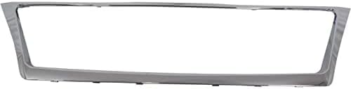 Front Center Main Grille Trim Molding Chrome, Base Model for 2010-2012 Lexus ES350