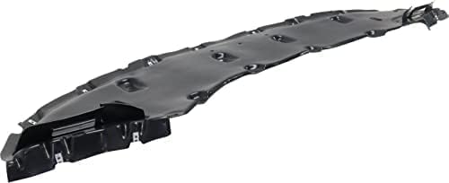 Front Engine Splash Shield, 6 Cyl., 3.6L Engine For 2017-2024 Chrysler Pacifica & 2020-2022 Voyager