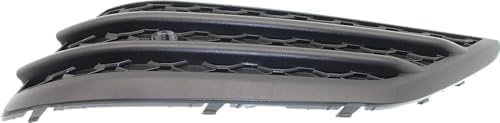 Front Bumper Outer Grille Textured Right Passenger Side for 2016-2018 Honda Pilot