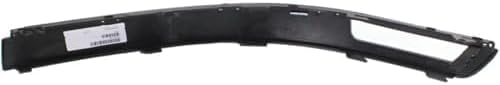 Front, Passenger Side Bumper Trim, Black, Main Bumper Molding For 2001-2005 Volkswagen Passat