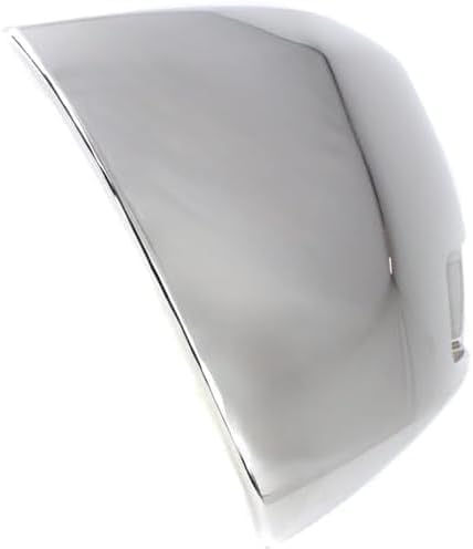 Front Bumper End Caps Chrome Left Driver & Right Passenger Side for 2007-2012 Chevrolet Silverado 2500 HD & 2007-2012 Silverado 3500 HD