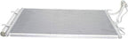 Front A/C Condenser Aluminum Core for 2014-2017 Hyundai Elantra, 2015-2018 Kia Forte & More