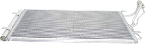 Front A/C Condenser Aluminum Core for 2014-2017 Hyundai Elantra, 2015-2018 Kia Forte & More