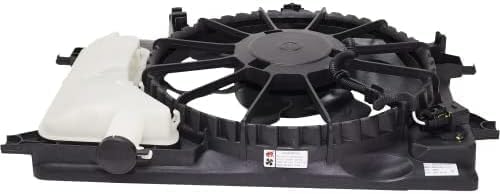 Front A/C Condenser Cooling Fan Assembly for 2011-2015 Hyundai Elantra, 2014 Kia Forte & More