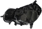 Set of 2 Front Head Light Assembly Plastic Left Driver & Right Passenger Side for 2007-2009 Mercedes-Benz E-Class
