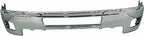 4-Piece Front Bumper Kit: Bumper, Chrome Upper Cover, Lower Valance Air Deflector & Textured Extension for 2011-2014 Chevrolet Silverado 2500 HD & 2011-2014 Silverado 3500 HD