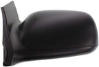 Set of 2 Front Mirror Manual Adjust Non-folding & Heated Textured Plastic Right Passenger & Left Driver Side for 2006-2011 Honda Civic