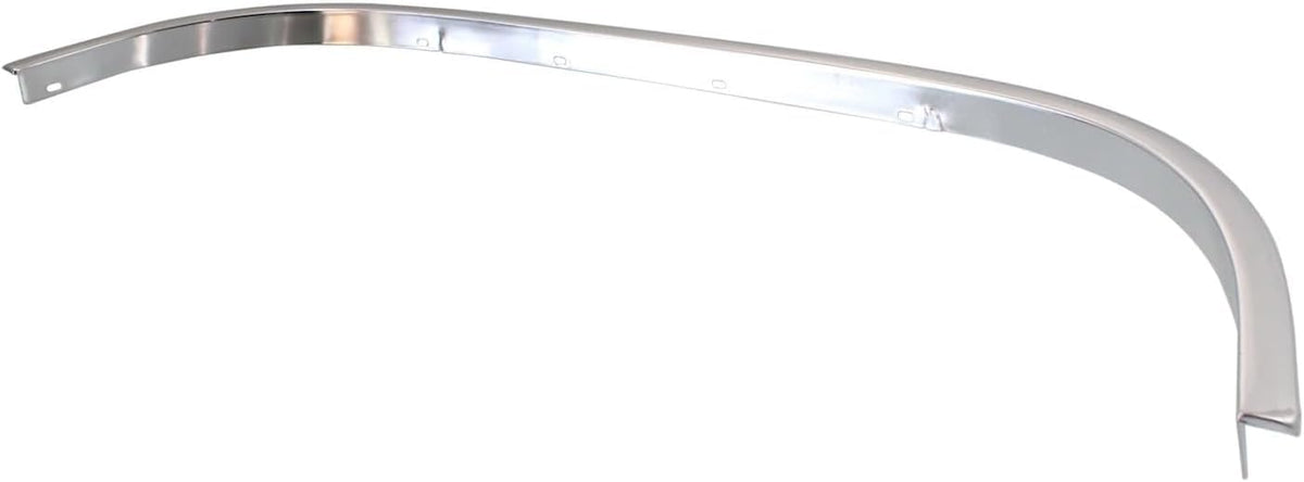 2 Pcs Front & Rear Fender Molding Trim Chrome Left Driver Side for 1988-1999 GMC K1500, 1988-1999 Chevrolet C1500 & More