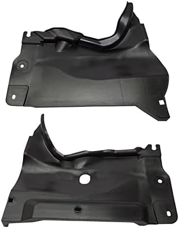 Set of 2 Front Engine Splash Shield Under Covers Right Passenger & Left Driver Side for 2010-2013 Mazda 3 & 2012-2017 5