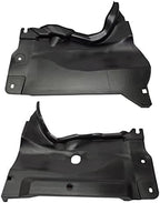 Set of 2 Front Engine Splash Shield Under Covers Right Passenger & Left Driver Side for 2010-2013 Mazda 3 & 2012-2017 5
