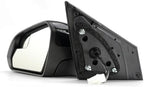 Front Power Mirror Heated Manual Folding Primed Plastic Left Driver Side for 2015-2019 Hyundai Sonata