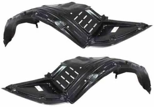 3-Piece Front Splash Shield Kit: Engine Splash Shield & Fender Liner (Left & Right) for 2007-2010 Nissan Altima & 2009-2014 Maxima