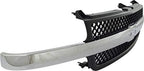 Front Grille Assembly for 2001-2002 Chevrolet Silverado 2500