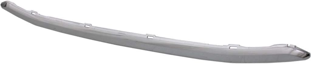Front Bumper Grille Molding Chrome Plastic for 2016-2017 Honda Accord