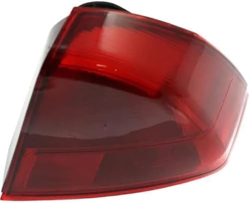 Set of 2 Tail Light Outer Assembly Plastic Left Driver & Right Passenger Side for 2001-2002 Honda Civic & 2001-2003 Acura EL