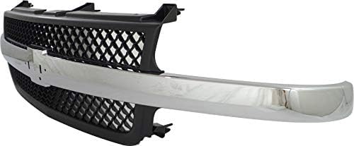 Front Grille Assembly for 2001-2002 Chevrolet Silverado 2500