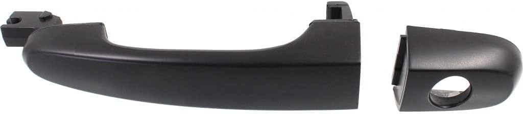 Front Exterior Door Handel + Cover Primed Left Driver Side for 2004-2009 Kia Spectra & 2005-2009 Spectra5
