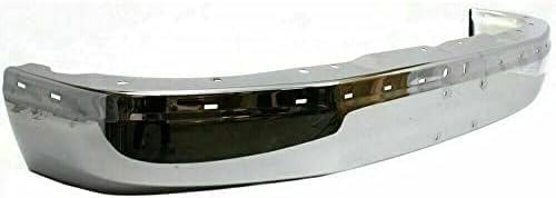 4-Piece Front Bumper Kit: Bumper Steel, Textured Upper Cover & Bracket (Left & Right) for 2003-2014 GMC Savana 1500, 2003-2023 Savana 2500 & More