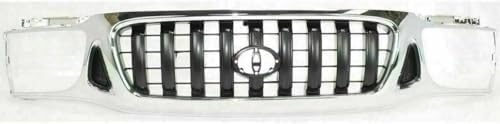 18-Piece Front Bumper Kit: Bumper, Grille, Fillers, Valance, Reinforcement, Head & Corner Lights, Fog Lamp & Bracket (Left & Right) for 2001-2004 Toyota Tacoma