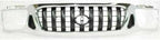 18-Piece Front Bumper Kit: Bumper, Grille, Fillers, Valance, Reinforcement, Head & Corner Lights, Fog Lamp & Bracket (Left & Right) for 2001-2004 Toyota Tacoma
