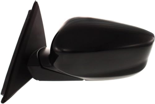 Front Power Mirror Manual Folding Non-heated Primed Plastic Left Driver Side for 2008-2012 Honda Accord