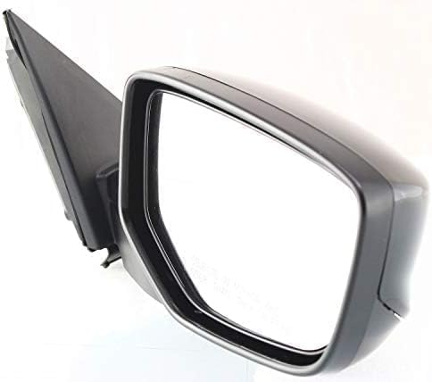Front Power Mirror Manual Folding Heated Primed without Signal Light Right Passenger Side for 2008-2012 Honda Accord