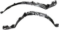 Set of 2 Front Fender Liner Right Passenger & Left Driver Side for 1998-2002 Honda Accord
