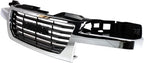 Front Grille Chrome Shell/black Insert, Chrome Shell with Black Insert for 2004-2012 GMC Canyon