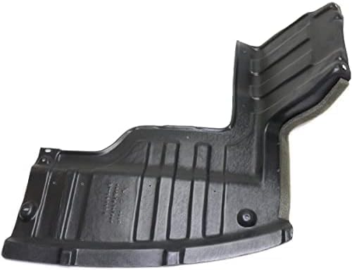 Set of 2 Front Engine Splash Shield Plastic Left Driver & Right Passenger Side for 2012-2013 Kia Rio