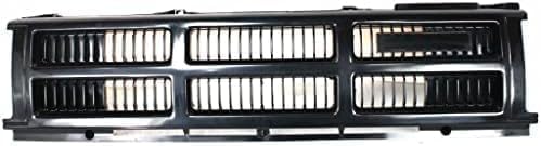 Front Grille Assembly Primed Shell and Insert Plastic for 1984-1986 Toyota Pickup & 1984-1986 4Runner