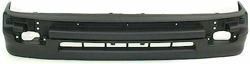 4-Piece Front Bumper Kit: Chrome Bumper, Textured Lower Valance & Signal Light (Left & Right) for 1998-2000 Toyota Tacoma