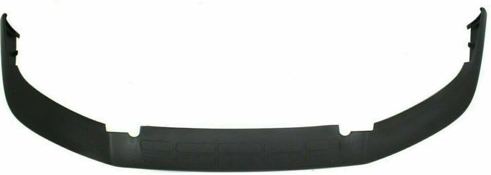 2-Piece Front Bumper Kit: Bumper Upper Cover & Textured Lower Valance Air Deflector for 2003-2017 Chevrolet Express 3500, 2003-2017 Express 2500 & More