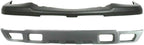 4-Piece Front Bumper Kit: Chrome Bumper Steel, Upper Cover, Lower Valance & Textured Extension for 2002-2006 Chevrolet Avalanche 1500, 2003-2007 Silverado 1500 & More